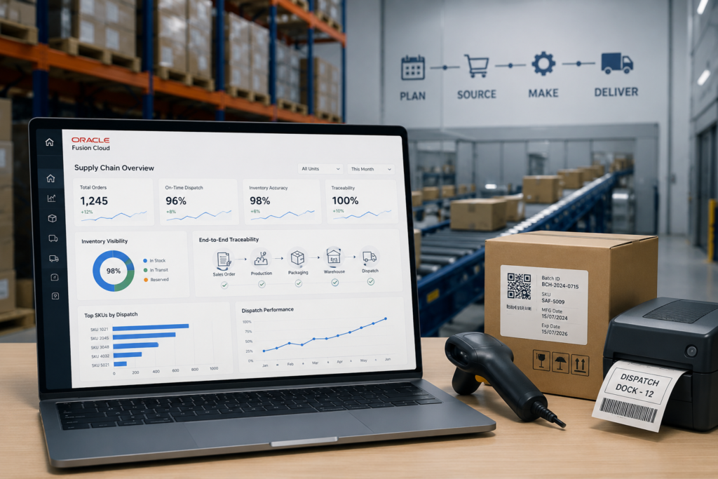Digital Supply Chain Transformation with Oracle Fusion