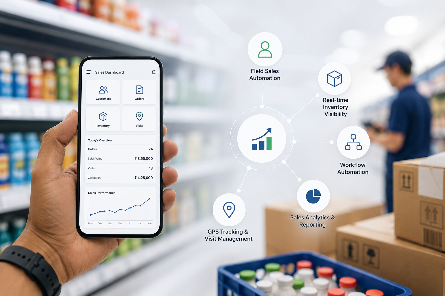 FMCG sales automation